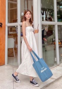 เอสเธอร์-สุปรีย์ลีลา-เดรสขาว