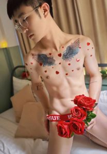 Corgi-ดอกไม้