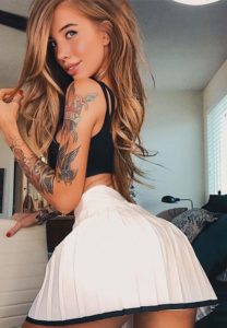 Coconut-Kitty-กระโปรงขาว