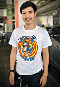 เดียวเดย์-เนเวอร์ดายส์-เสื้อยืดขาว