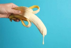 อสุจิทาหน้า-กล้วย