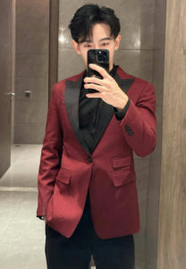Tyism-Ty-สูทแดง